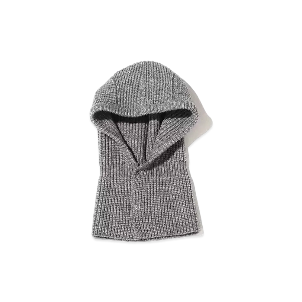 atmos Pink Knitted Balaclava "Gray"