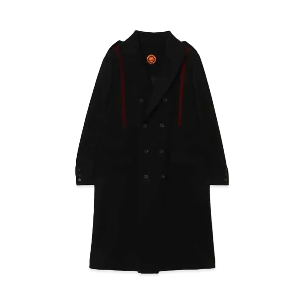 Ground Y x CHAINSAW MAN Sword Devil Flannel Military Coat "Black"