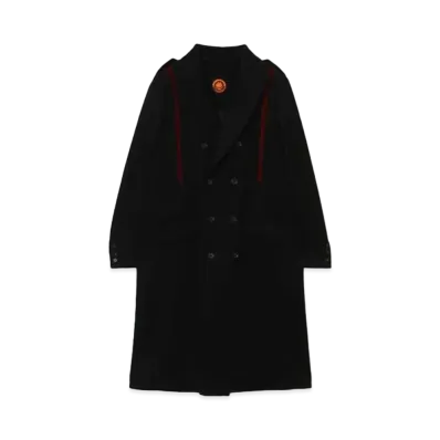 Ground Y x CHAINSAW MAN Sword Devil Flannel Military Coat "Black"