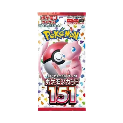 ポケモンカードゲーム スカーレット&バイオレット 強化拡張パック 「ポケモンカード151」 パック (151)
