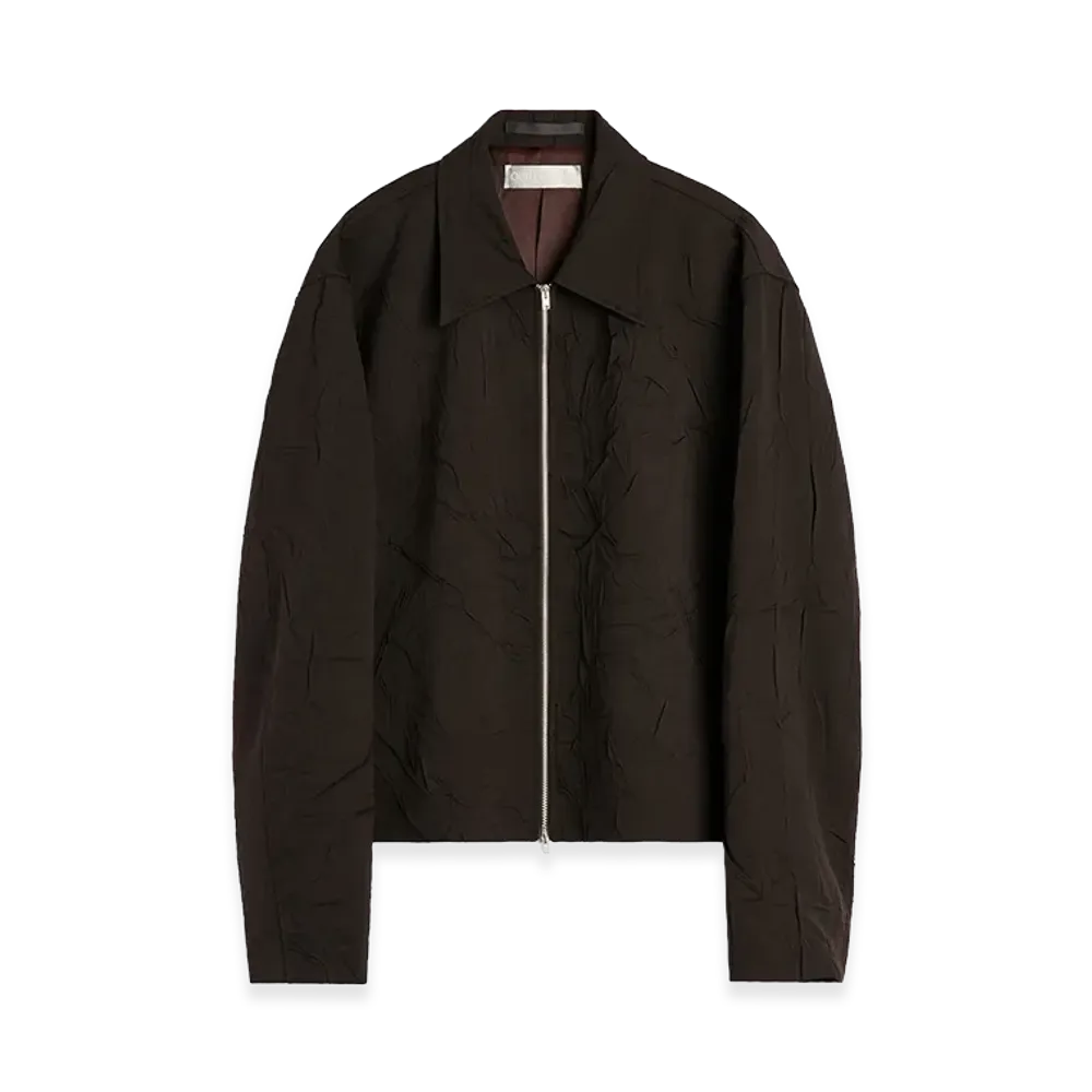 OUR LEGACY Mini Jacket "Obscura Brown Imprint Wool"