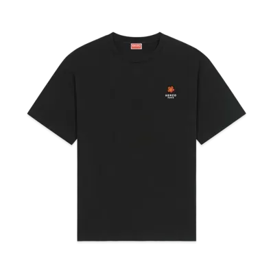 KENZO 'BOKE FLOWER' CREST OVERSIZE T-SHIRT MENS "Black"