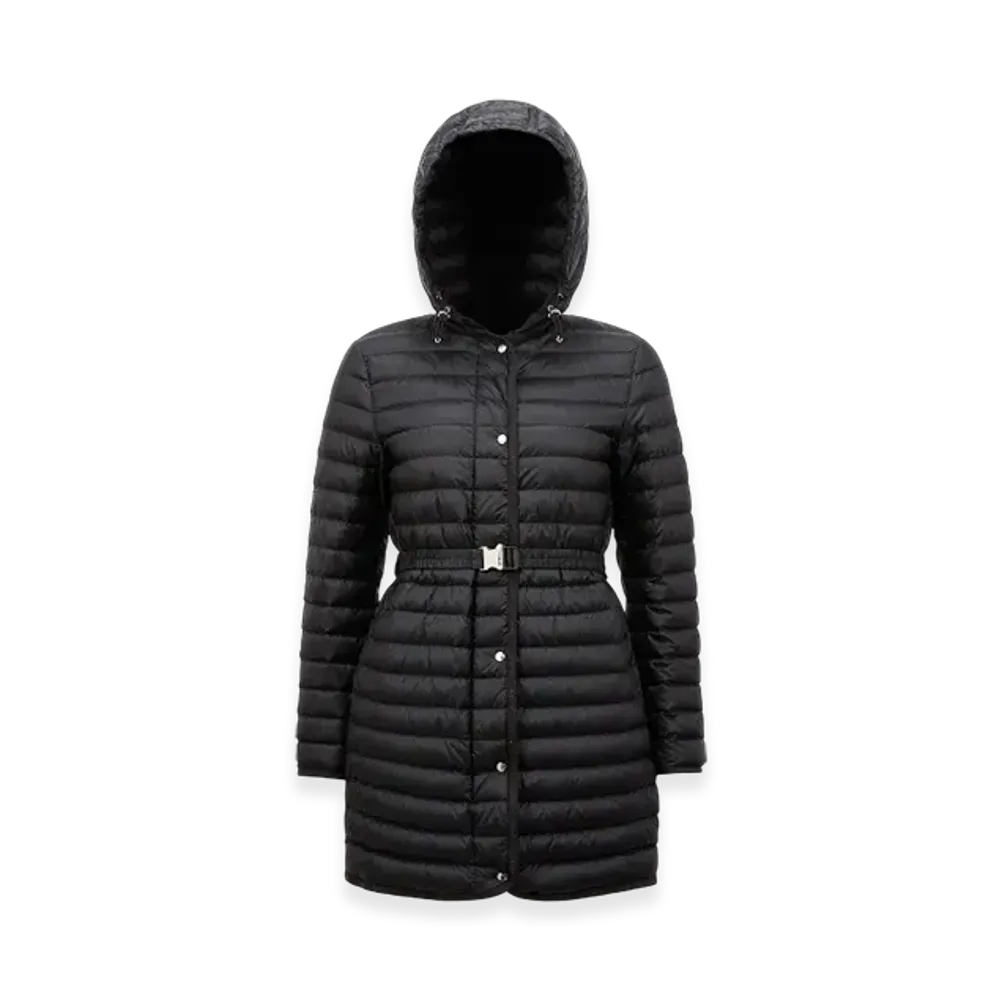 MONCLER Oredonne Hooded Long Down Jacket "Black"