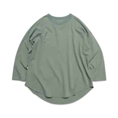 SOPHNET. Wide Football Tee "Khaki"