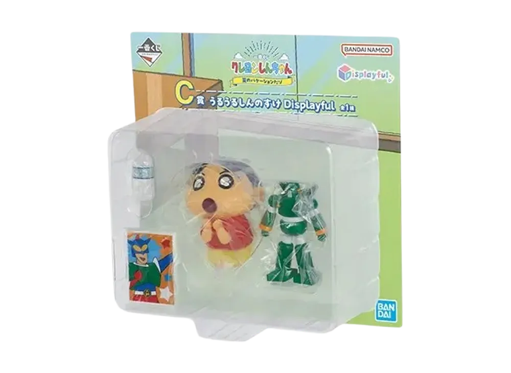 BANDAI "Ichiban Kuji" -Crayon Shin-chan Summer Vacation- C Prize Ururu Shinnosuke Displayful