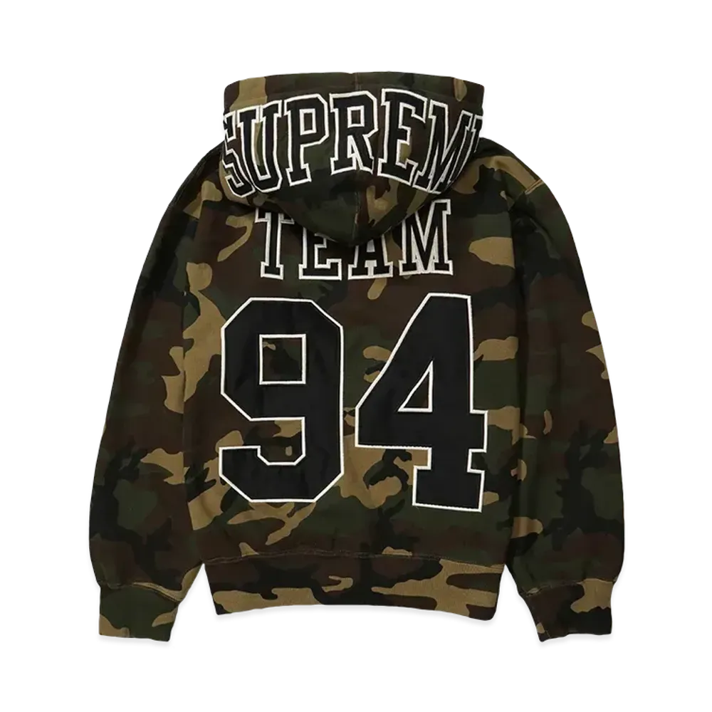 Supreme Team 94 Hooded Sweatshirt "Camo"