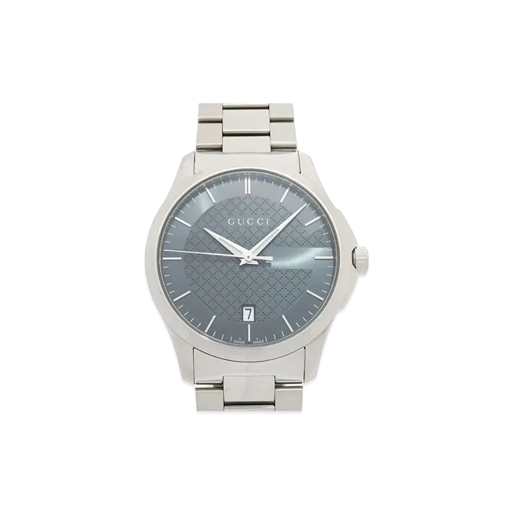 GUCCI G Timeless "Gray/Stainless Steel/Silver"