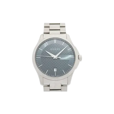 GUCCI G Timeless "Gray/Stainless Steel/Silver"