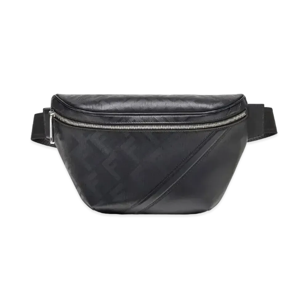 FENDI Shadow Diagonal Belt Bag "Black"