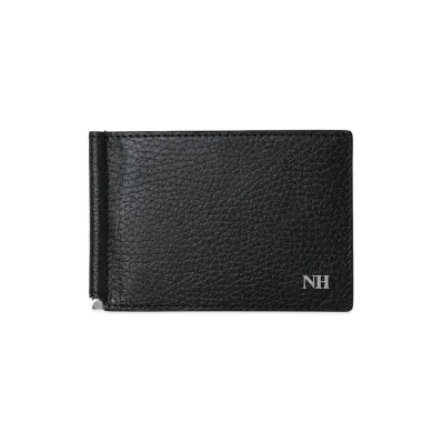 NEIGHBORHOOD Leather Clip Wallet "Black"