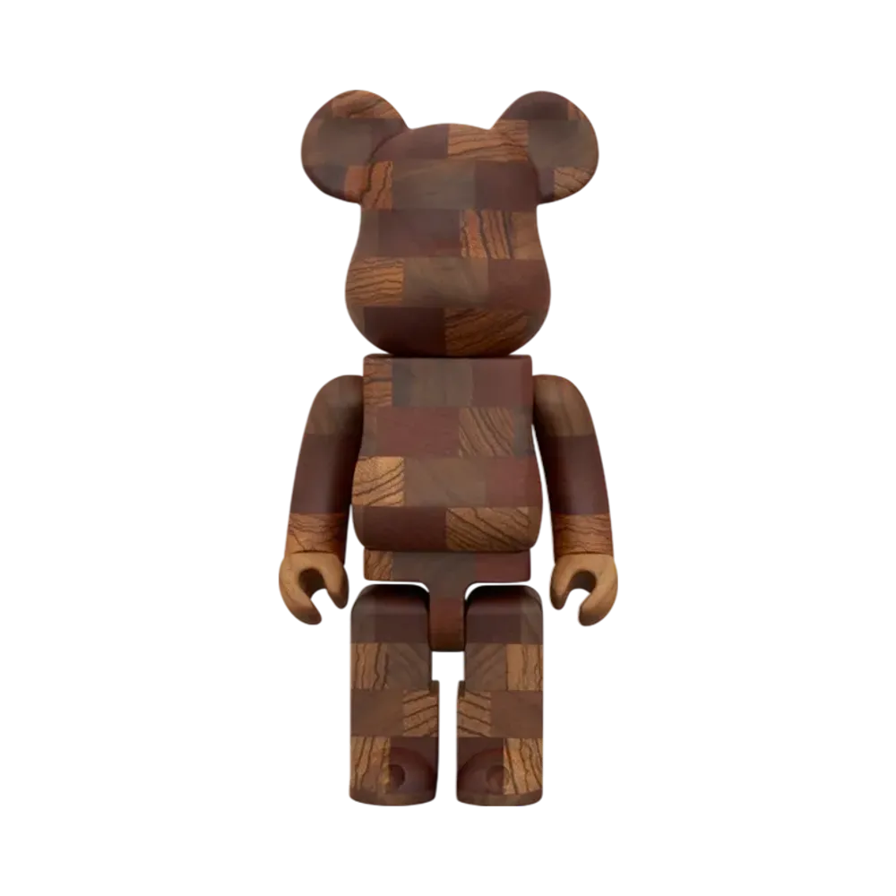 MEDICOM TOY "BEARBRICK" Karimoku Brick-Style Tiles Ii 400%