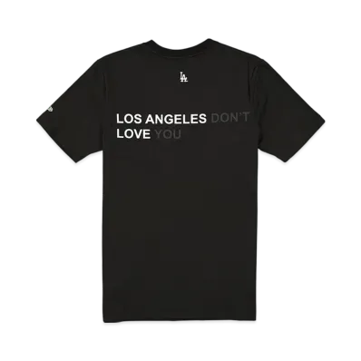 NEW ERA x J-Frost x MLB Cotton Short Sleeve T-Shirt Los Angeles Dodgers "Black"