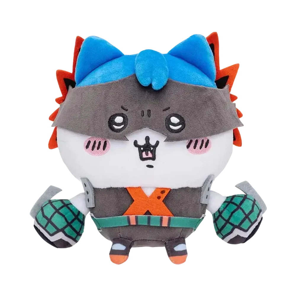 Gray Parka Service -Chikawa- My Hero Academia x Chikai Plush S (Katsumi Bakugo x Hachiware)