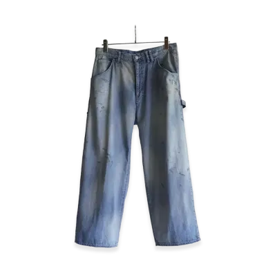 ANCELLM Aging Painter Pants "Indigo"