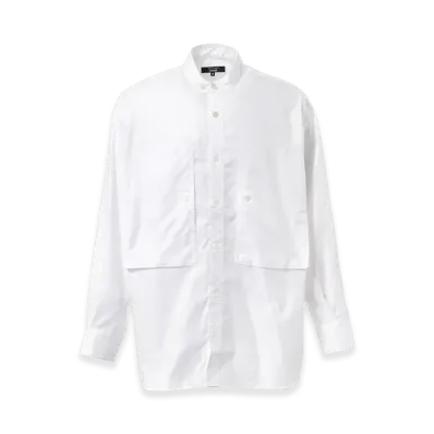 COMME des GARCONS HOMME Cotton Oxford Shirts "White"