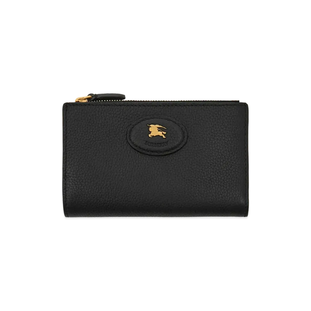 Burberry Women's Medium Bloomsbury Wallet "Black/Calico Beige"