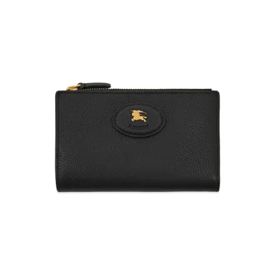 Burberry Women's Medium Bloomsbury Wallet "Black/Calico Beige"