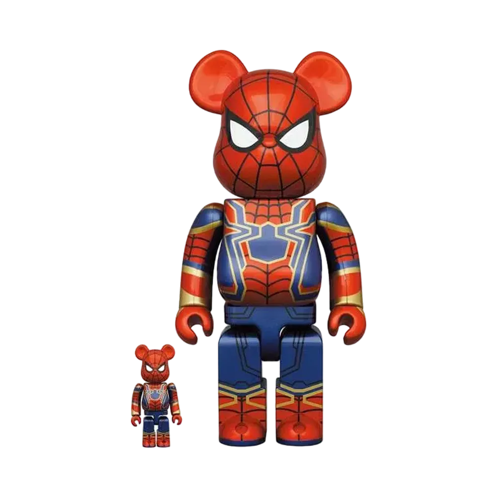 Bearbrick IRON SPIDER 100% & 400%