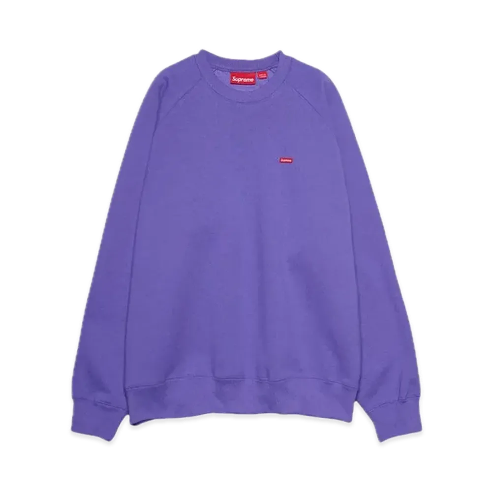 Supreme Small Box Raglan Crewneck "Violet"