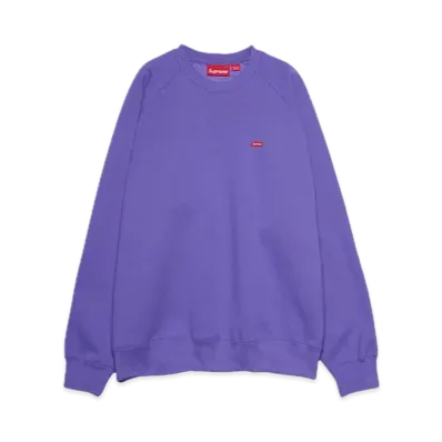 Supreme Small Box Raglan Crewneck "Violet"