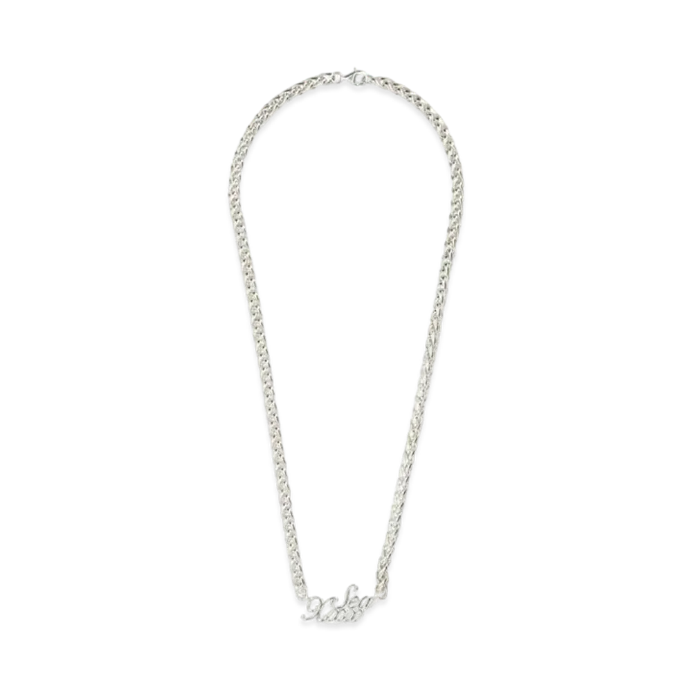 WIND AND SEA x GOD SELECTION XXX (XXX-Sea) Silver Necklace "Silver"