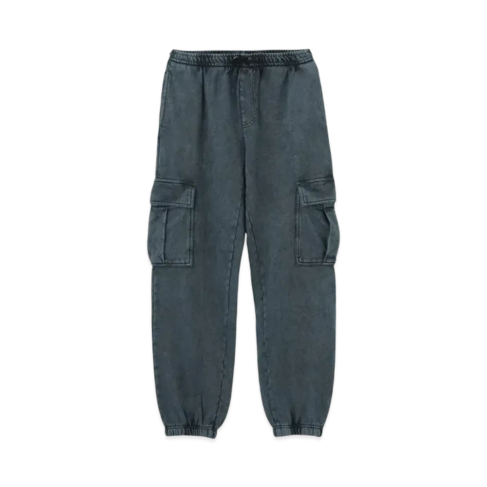 X-Girl Faded Cargo Sweat Pants "Light Blue"