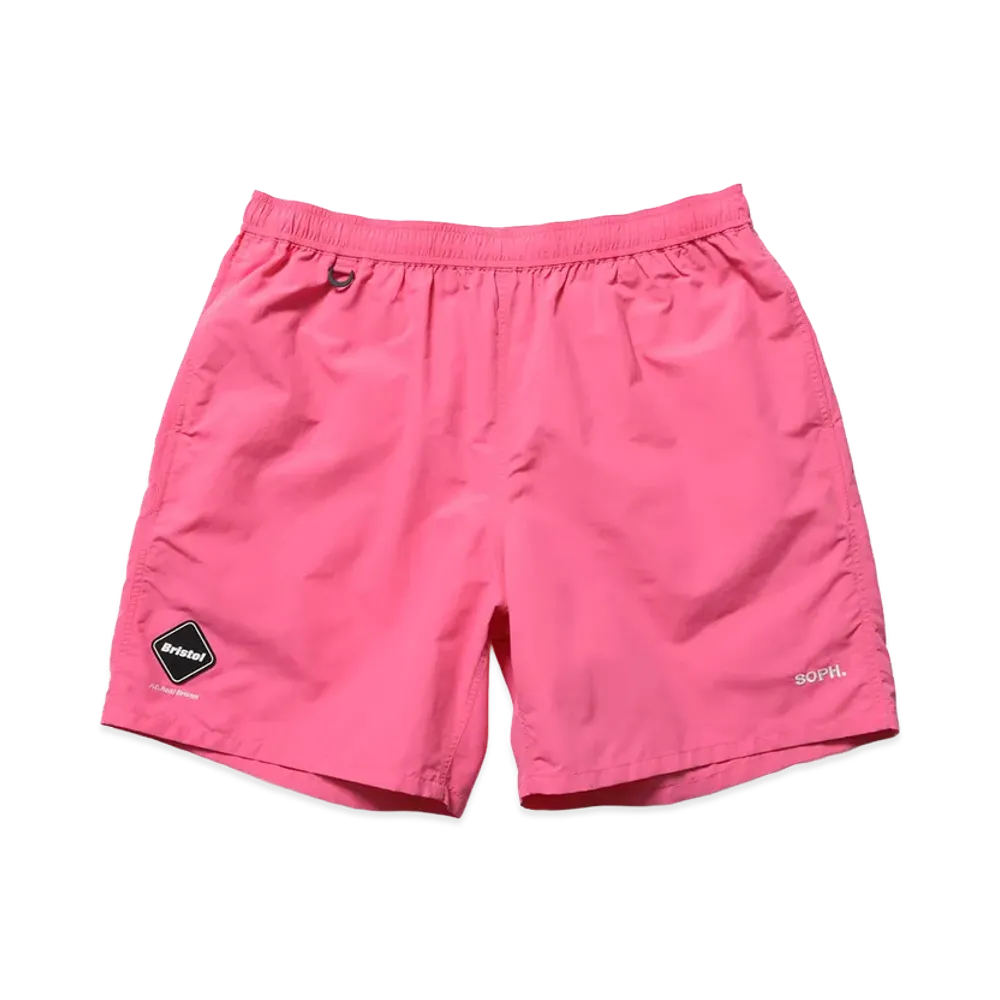 F.C.Real Bristol Supplex Nylon Easy Shorts "Pink"