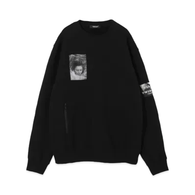 UNDERCOVER Twin Peaks Cotton Fleece Sweatshirt Pullover "Black"