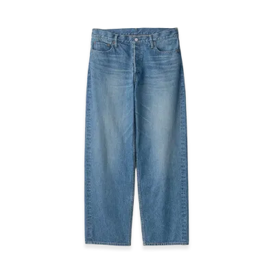 ssstein Relax Fit Denim Pants "Indigo"