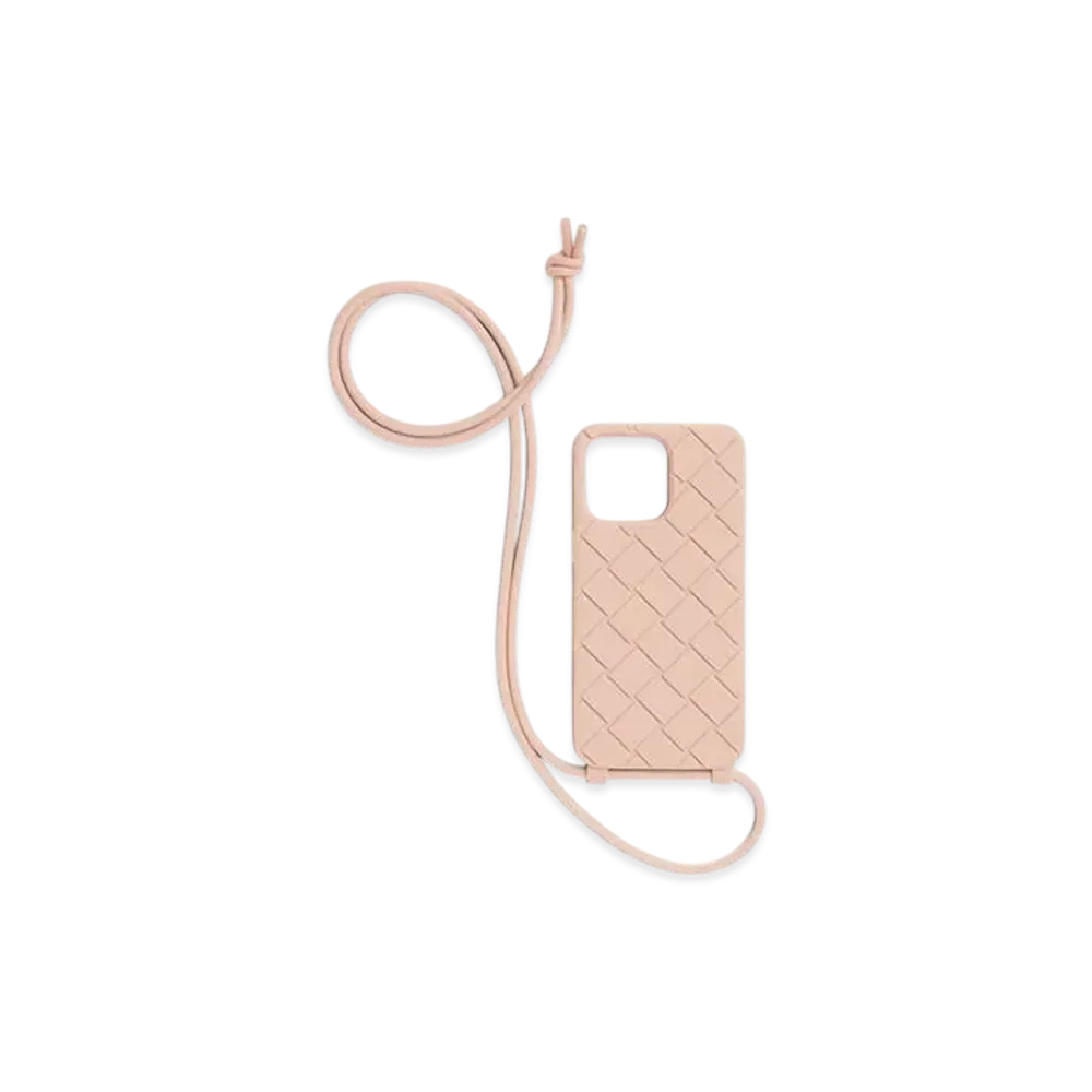 Bottega Veneta Strap iPhone 15 Pro Max Case "Cameo"