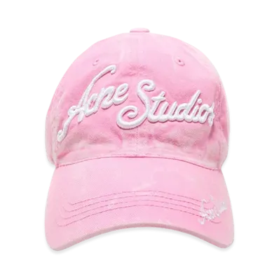 Acne Studios Logo Cap "Bubble Pink"
