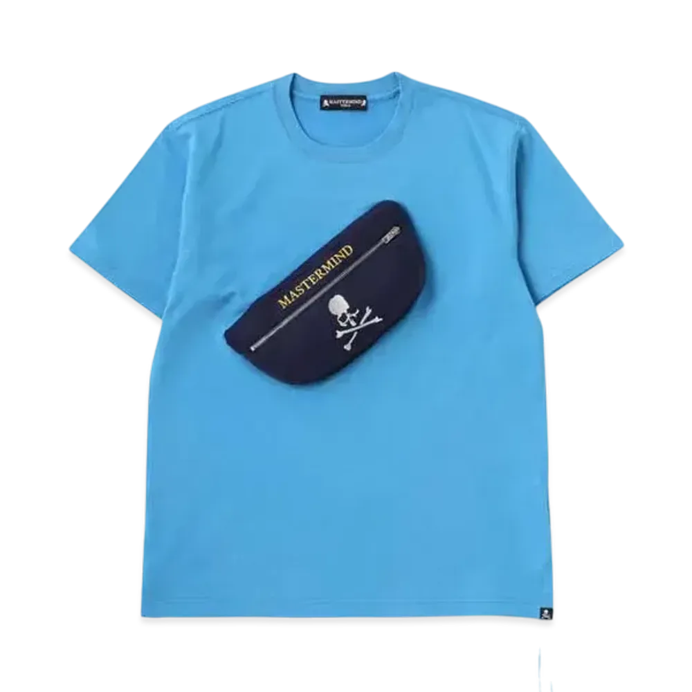 mastermind WORLD Bag Pocket SS Crewneck 2 "Sky Blue"