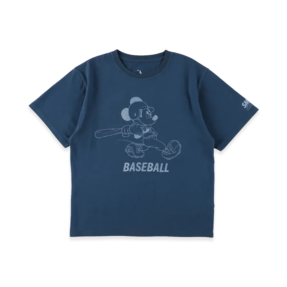 WIND AND SEA x SMOOTHY Baseball Kids S/S Tee "Navy"