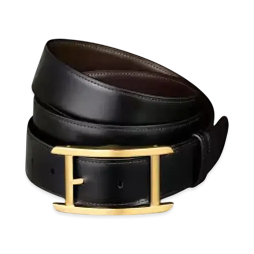 Cartier Belt, Tank "Black/Brown/Gold"