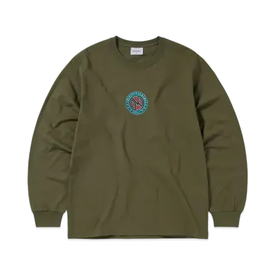 thisisneverthat Monogram L/S Tee "Olive"