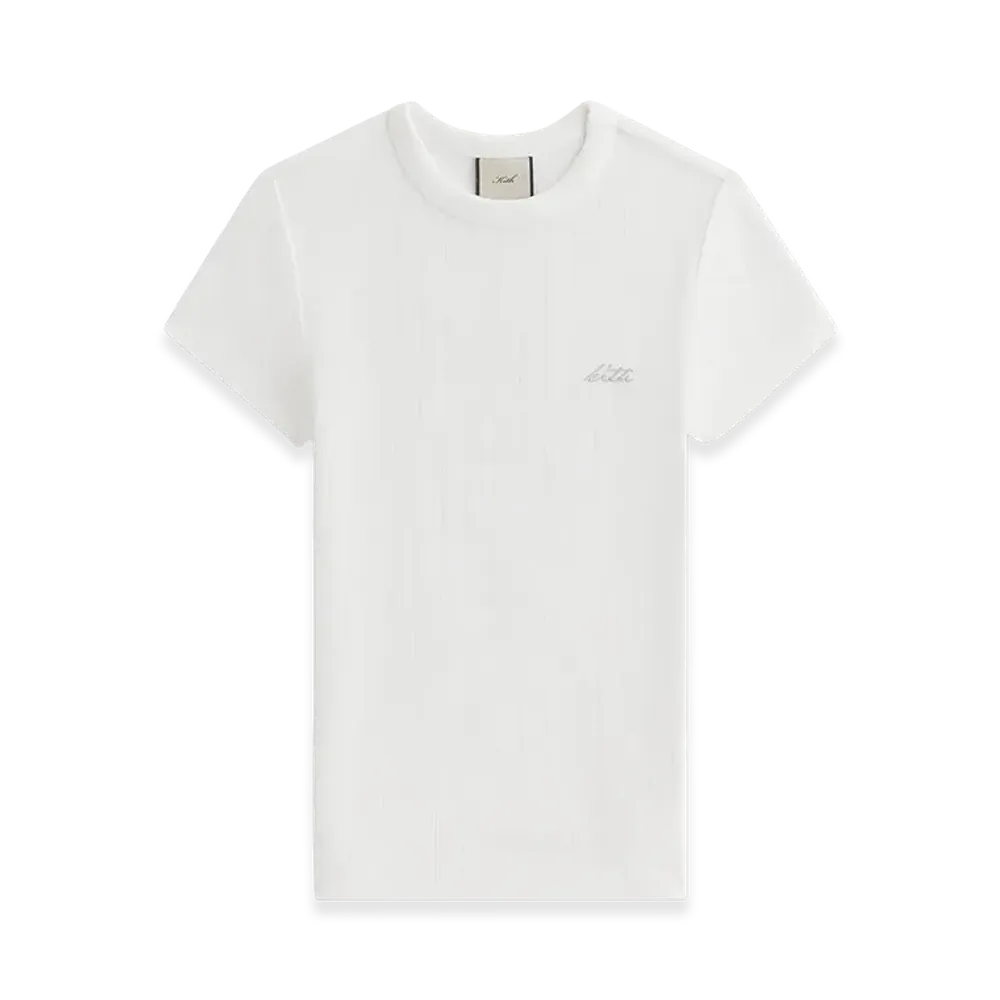 Kith Women's Mulberry IV Flat Rib Tee "White"