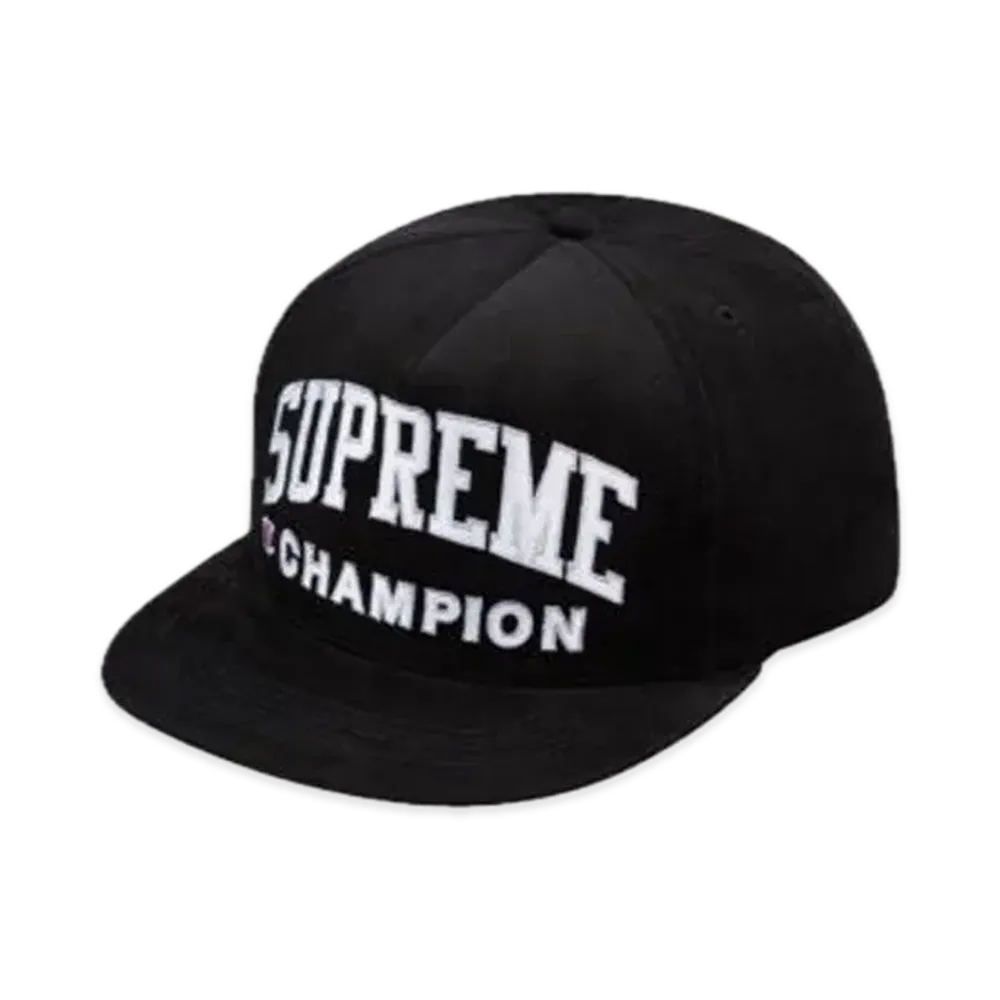 Supreme x Champion 5-Panel "Black"