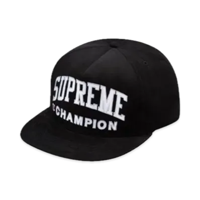 Supreme x Champion 5-Panel "Black"