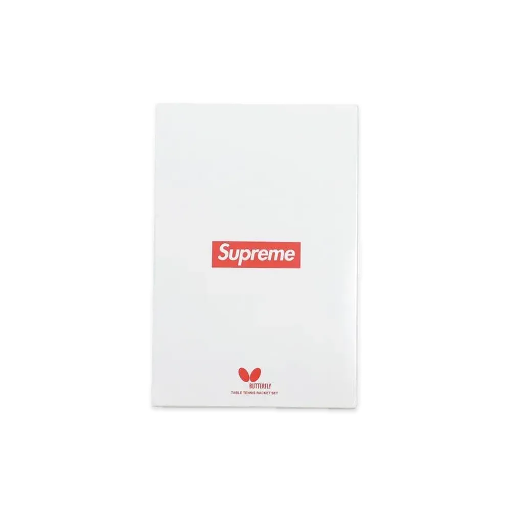 Supreme x Butterfly Table Tennis Racket Set "Red"