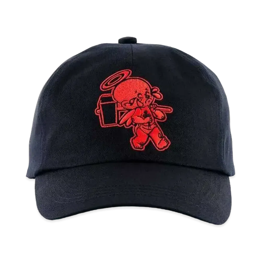 SAINT Mxxxxxx 22SS DENIM TEARS LOGO BBY MCHL CAP "Black"
