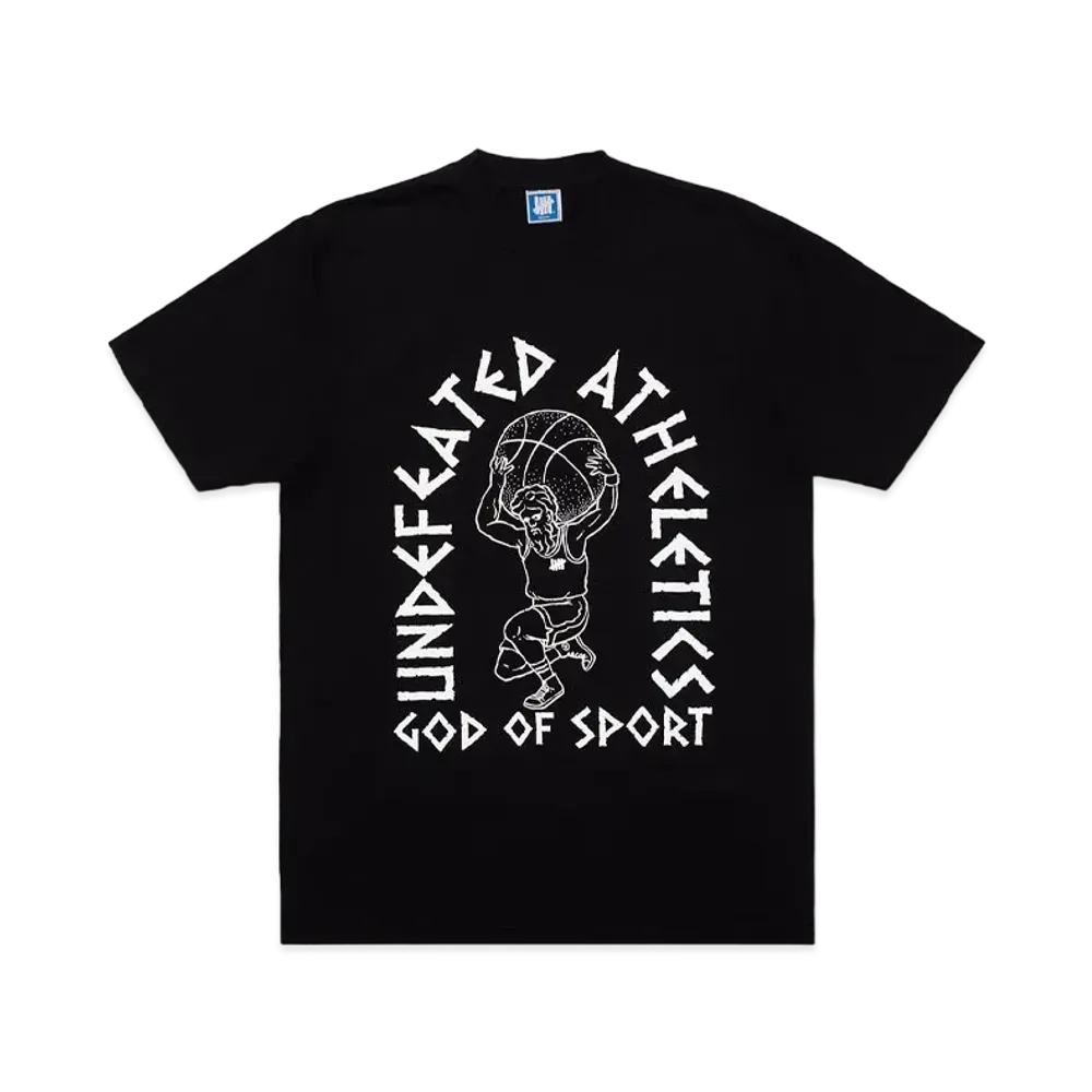 UNDEFEATED GOD OF SPORT S/S TEE - 80262 "Black"