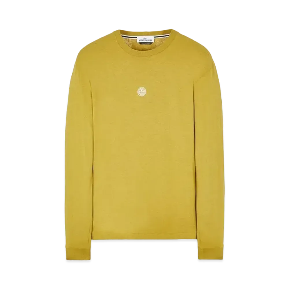 Stone Island 2ML80 COTTON JERSEY 'MOSAIC THREE' PRINT_SLIM FIT "Dark Beige"