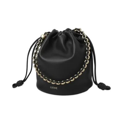 LOEWE Flamenco Purse Bucket "Black"