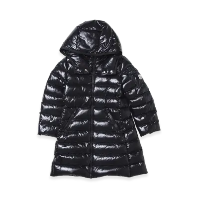 MONCLER Womens Moka Down Coat "Black"