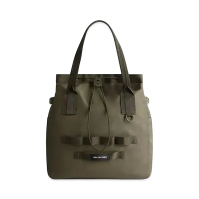 BALENCIAGA Army Medium Tote Bag "Dark Green"