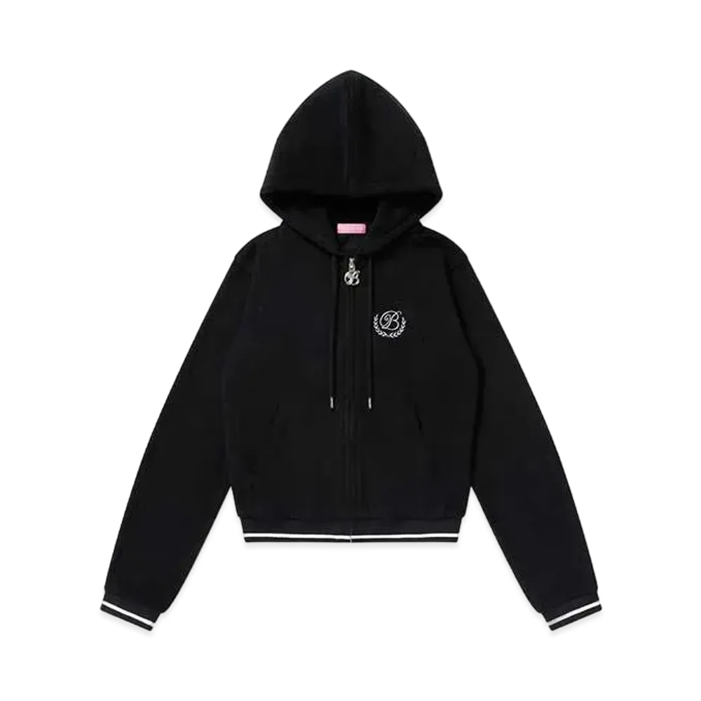 BlackEyePatch B Emblem Pile Zip Hoodie "Black"