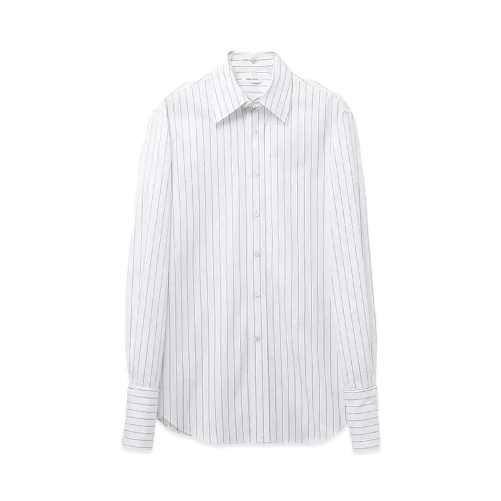 Alexander McQUEEN Wide Stripe Shirt "White"