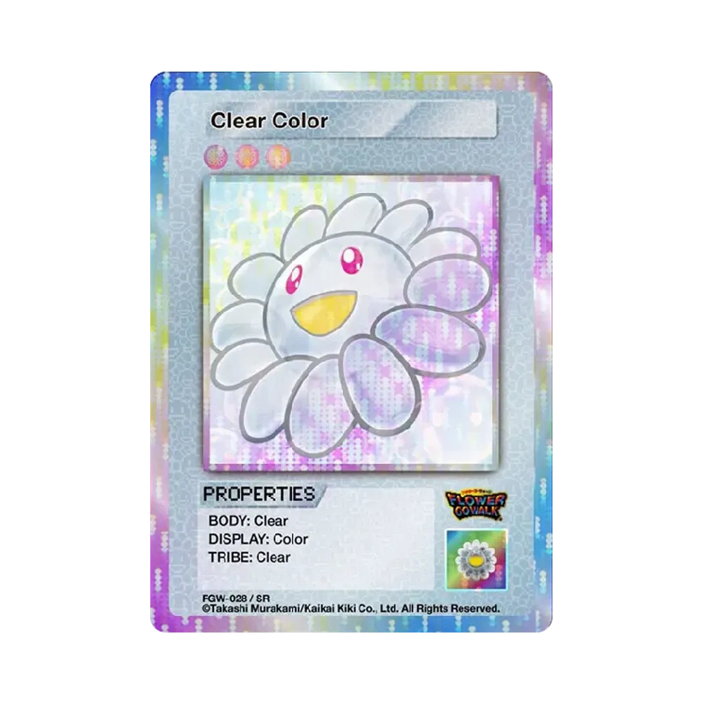 FGW-028 SR村上隆 flower go walk Clear Color Clear Color SR [FGW-028] [EN](Murakami.Flowers 