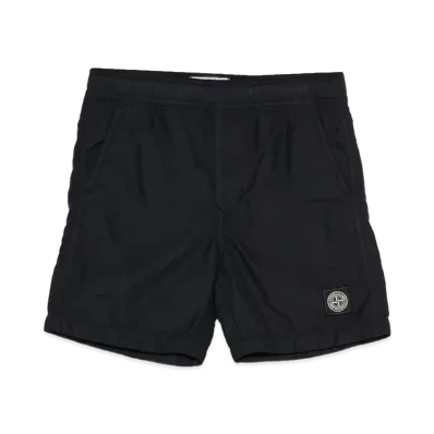 Stone Island Kids Compass Logo Swimsuit "Blue"
