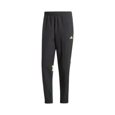 adidas Manchester United Woven Track Pants "Black/Green Night/Pulse Lime"